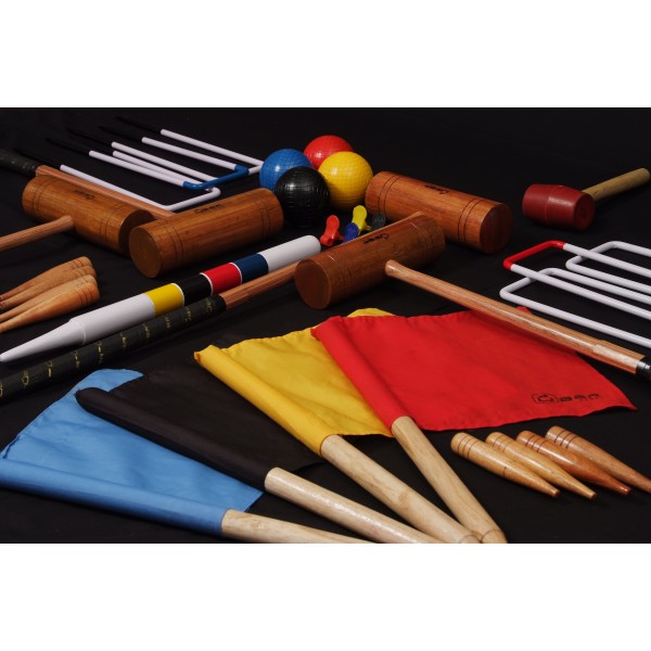 Übergames Pro Krocket Set (4 Personen)