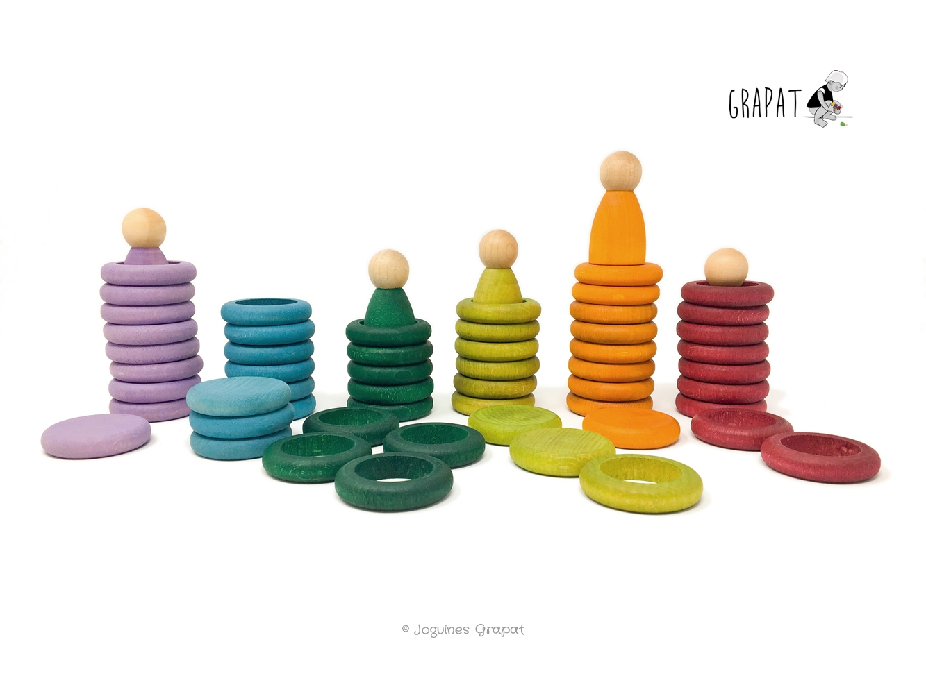 Grapat Nins®, Ringe & Scheiben alternative Farben