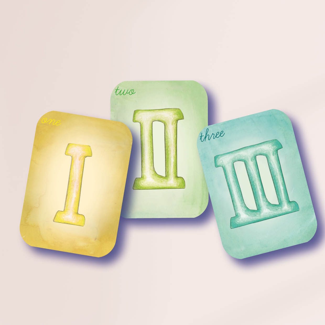 Wilded Family Waldorf Number Cards Set