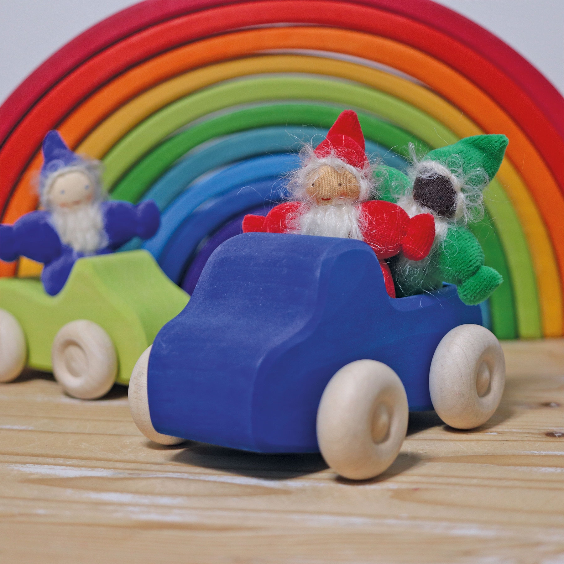 GRIMM´S Taschenzwerge Regenbogen (6 Stück)