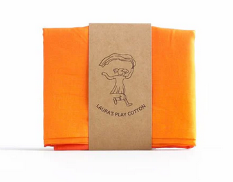 LAURA`S PLAY COTTON Spieltuch FIRE 50x50cm
