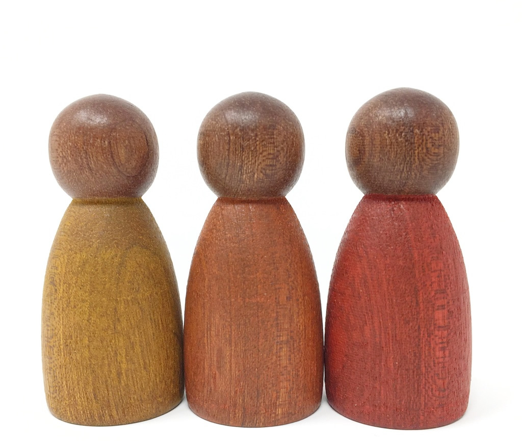 Grapat 3 dunkle Nins®, warm