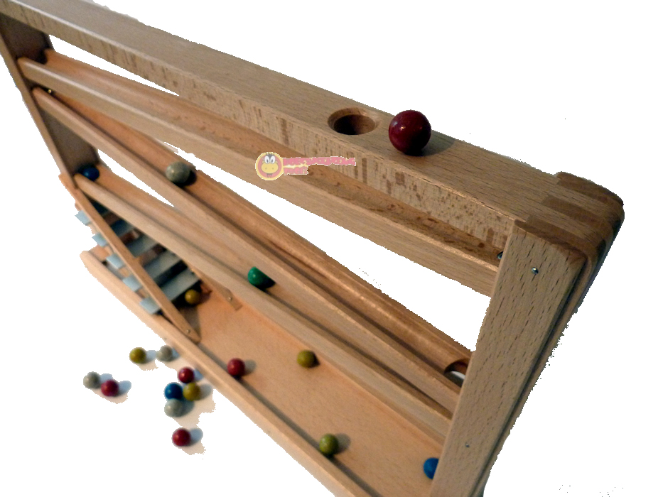 Beck Kugelbahn mit Glockenspiel, natur