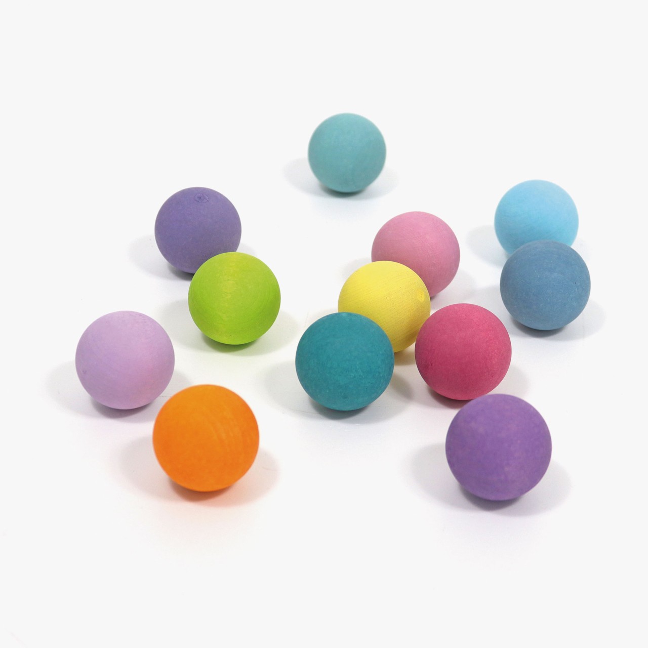 GRIMMS Kleine Pastellkugeln - Holzspielzeug Profi
