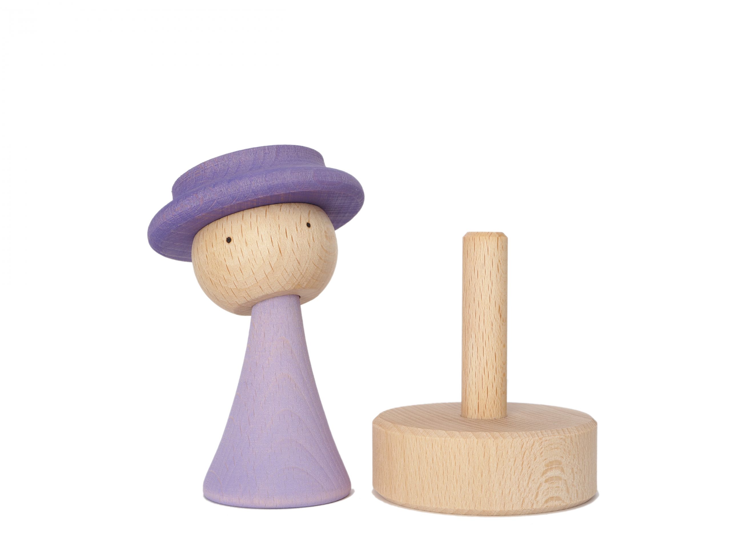 OCAMORA HAT Collection Witch Bruja violett