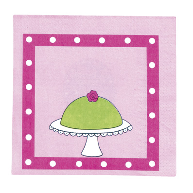 JaBaDaBaDo Servietten Kalas pink (20 Stk.)