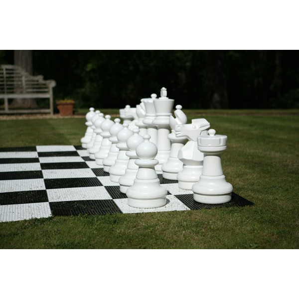 Übergames Riesen Schach Figur Dame weiß oder schwarz