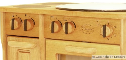 Drewart Kinderküche Kombi mit Handtuch natur