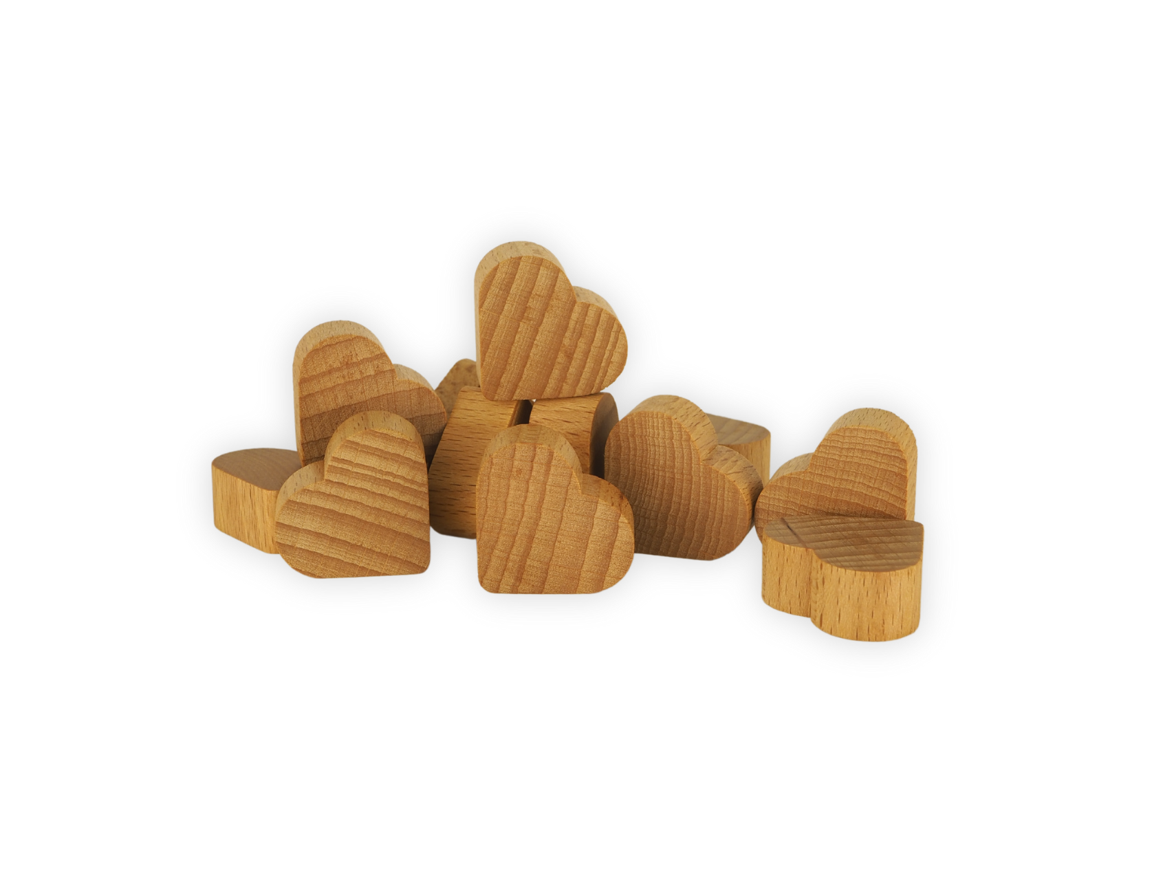 OCAMORA Herzen natur Corazones Natural