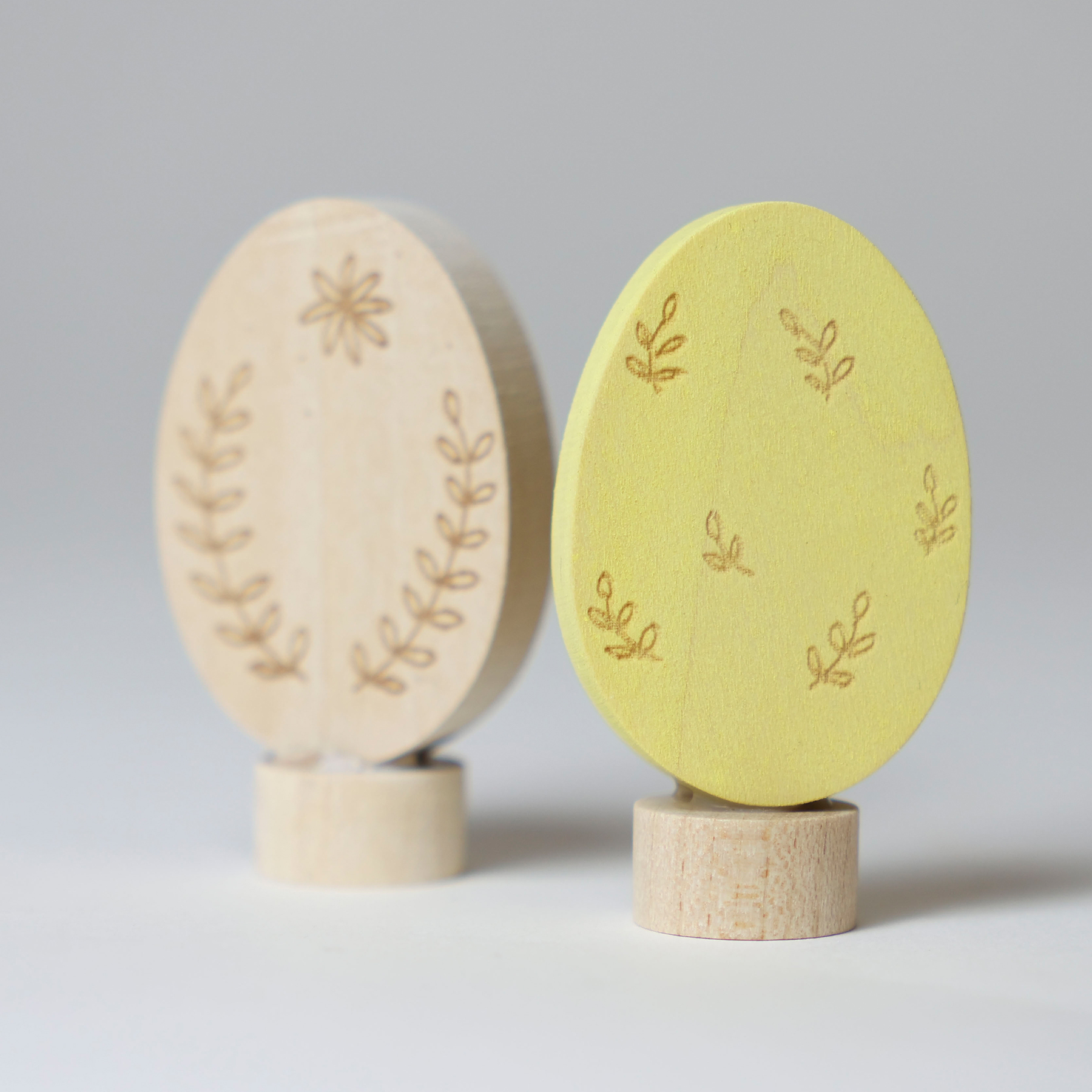 GRIMMS Osterstecker Set Ostereier Ornamente - Holzspielzeug Profi