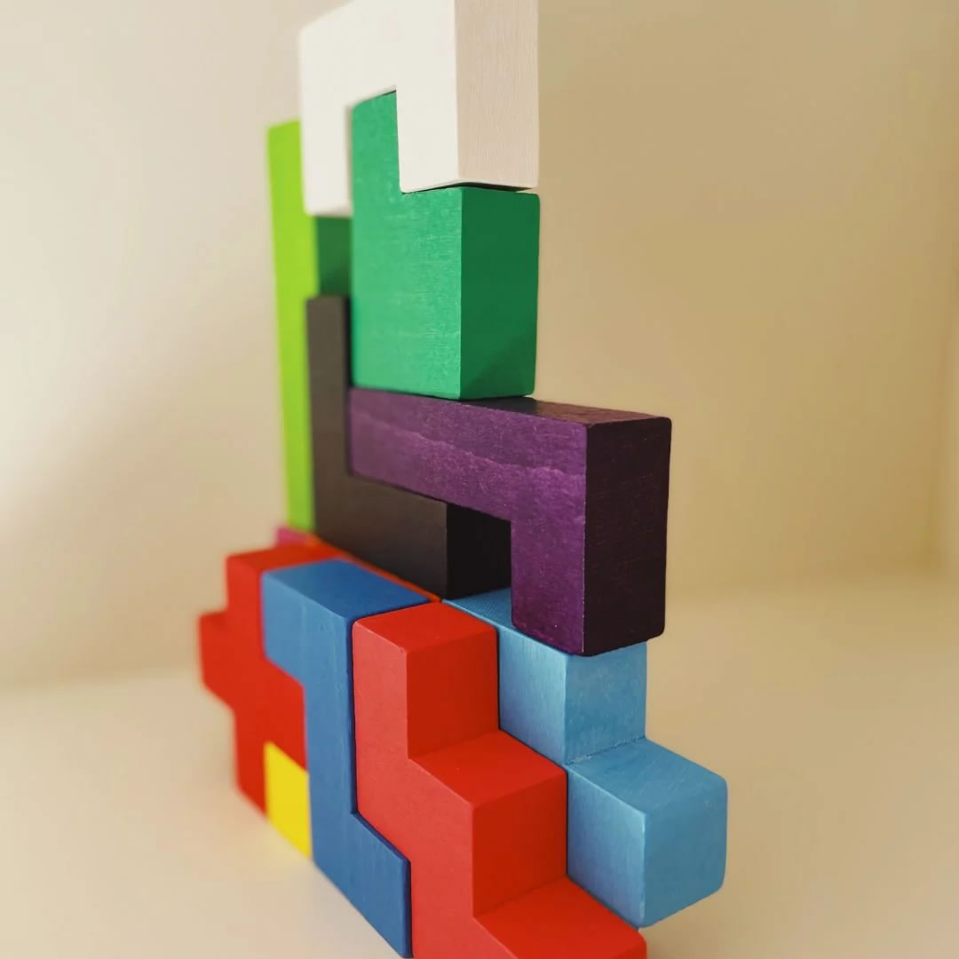 BAJO Pentomino bunt | Holspielzeug Profi