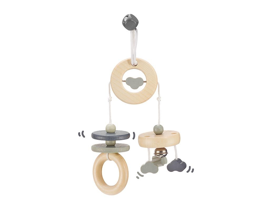 Selecta bellybutton Mini-Trapez Wolkenspaß grau