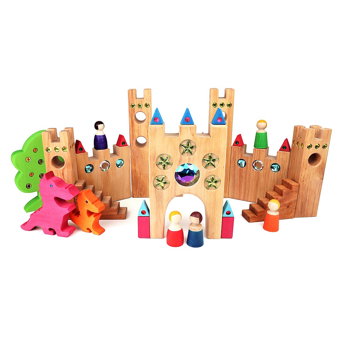 BAUSPIEL Großes Märchenschloss (16 Teile)