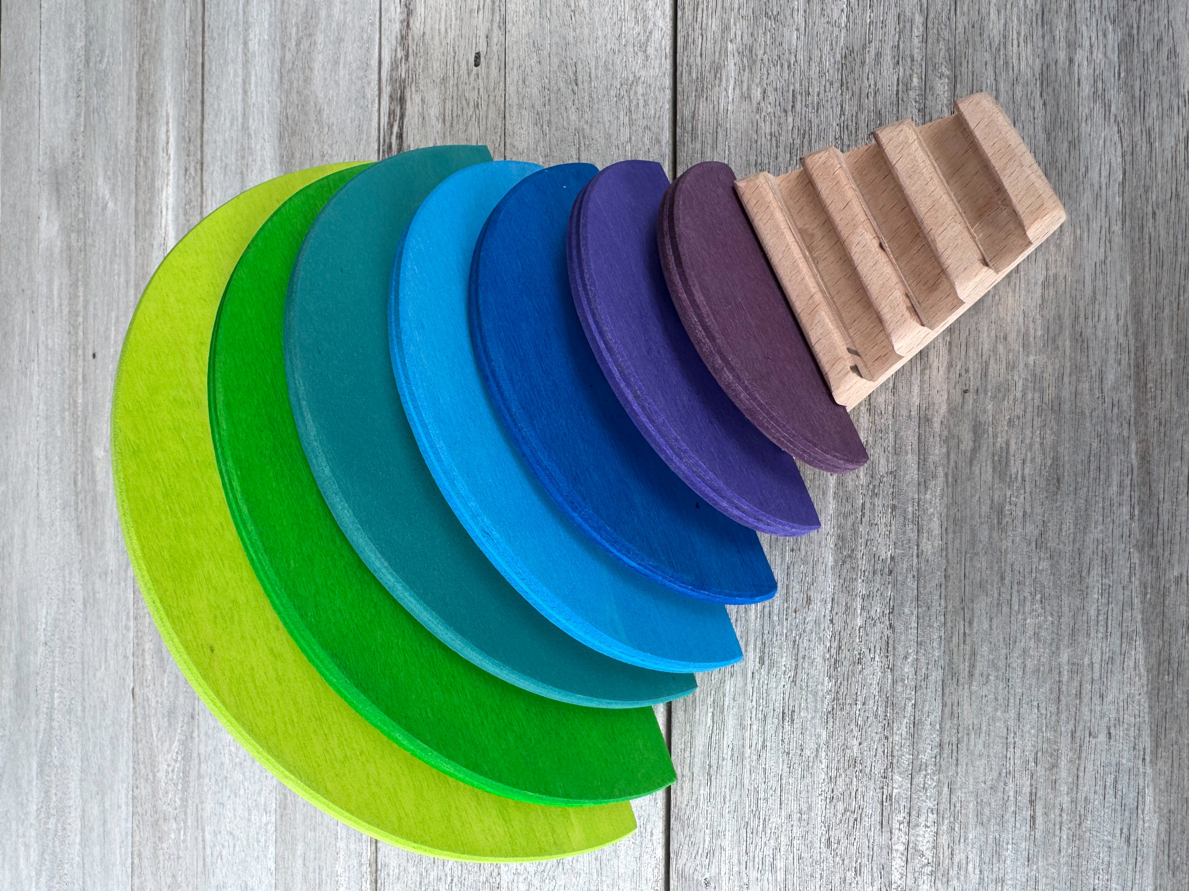 Circle of Wood Ständer für Halbkreise & Bauplatten