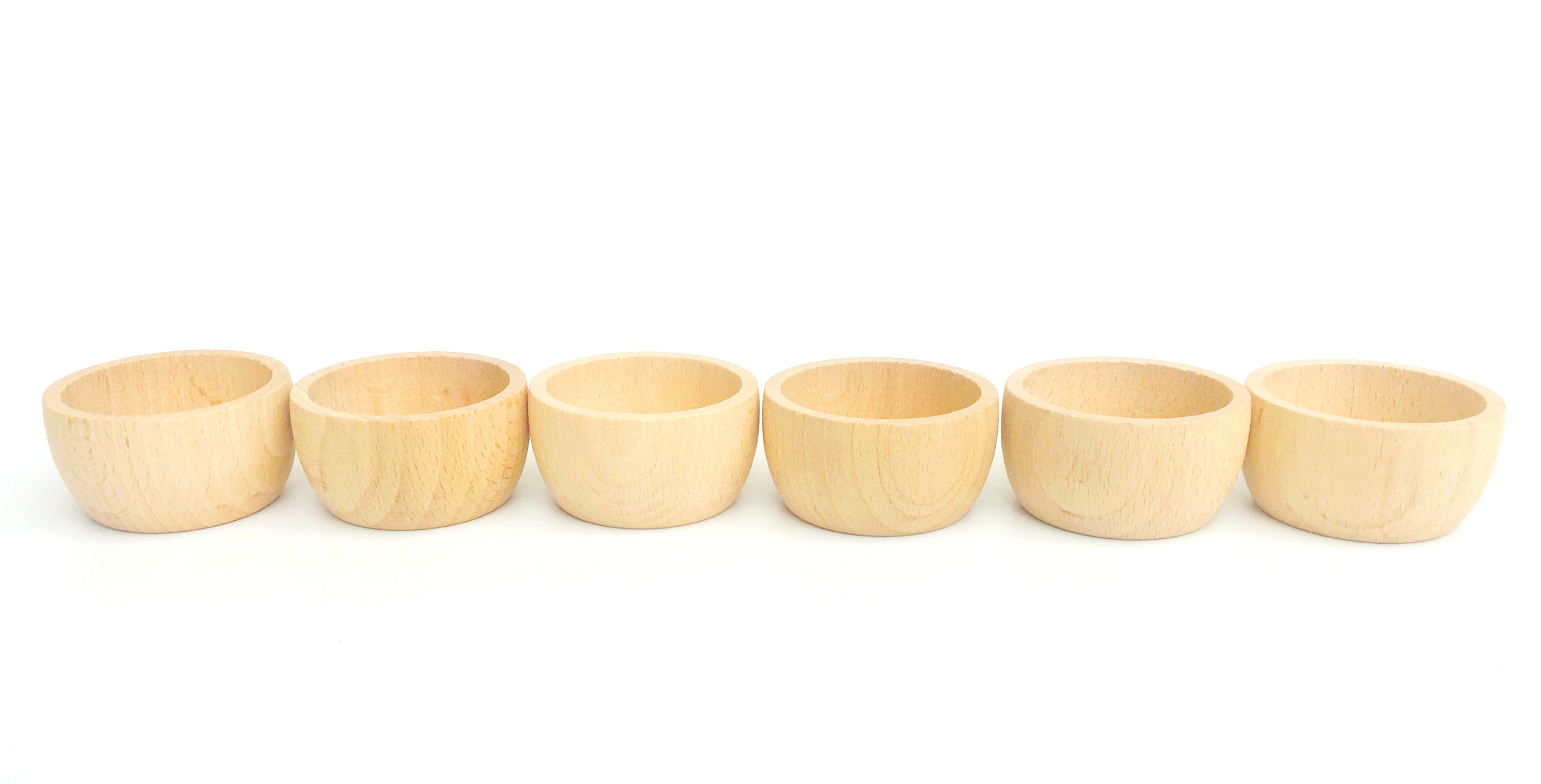 Grapat 6 Schälchen Bowls natur