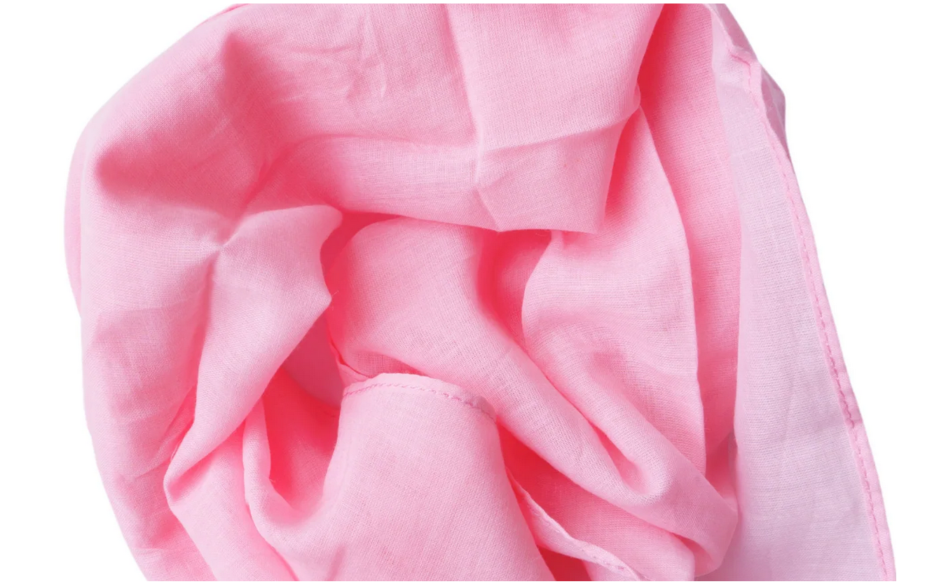 LAURA`S PLAY COTTON Spieltuch LIGHT RED 50x50cm