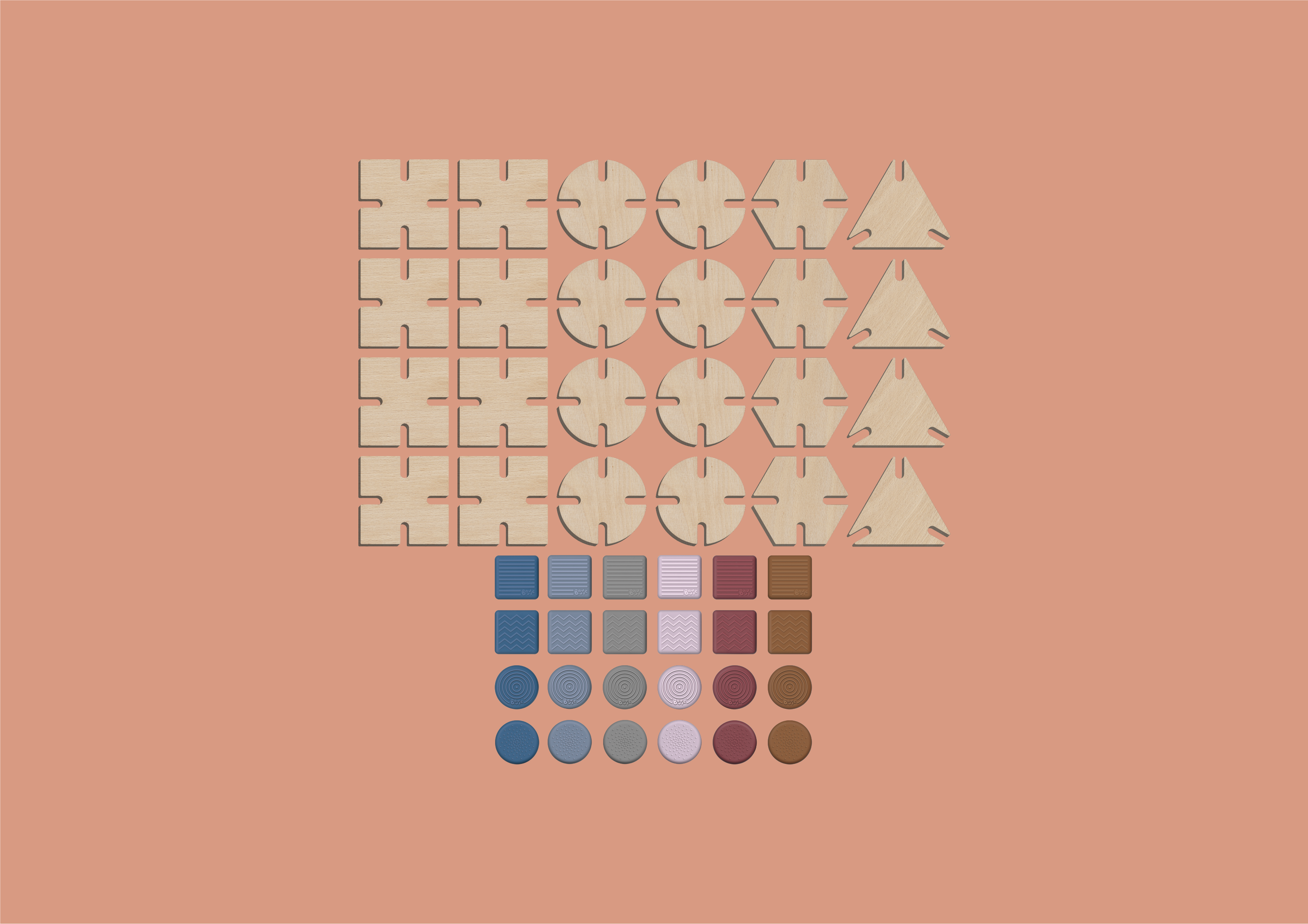 BAVVIC Builder Set (48 Teile)