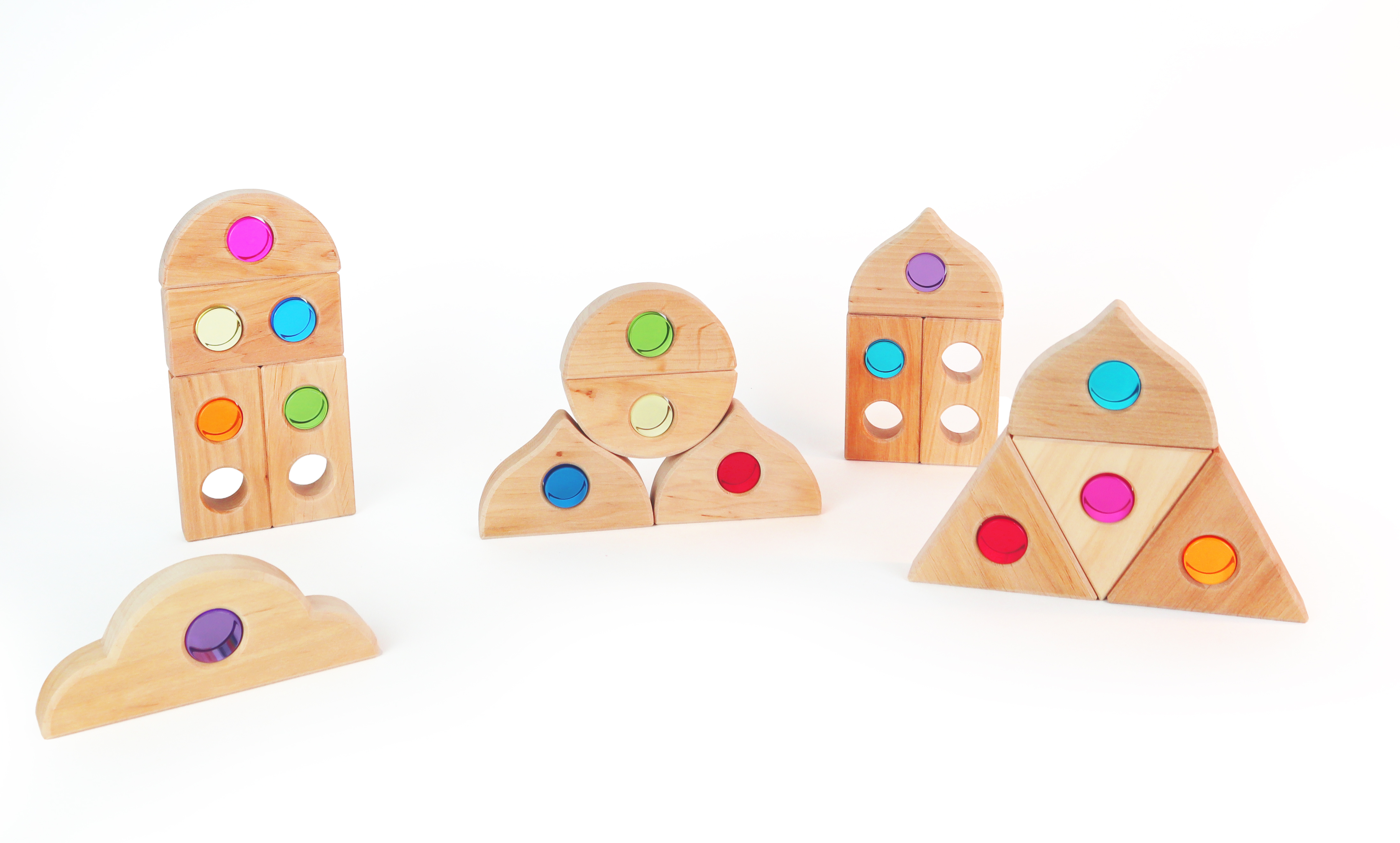 BAUSPIEL Lichtbauzylinder (16 Teile)
