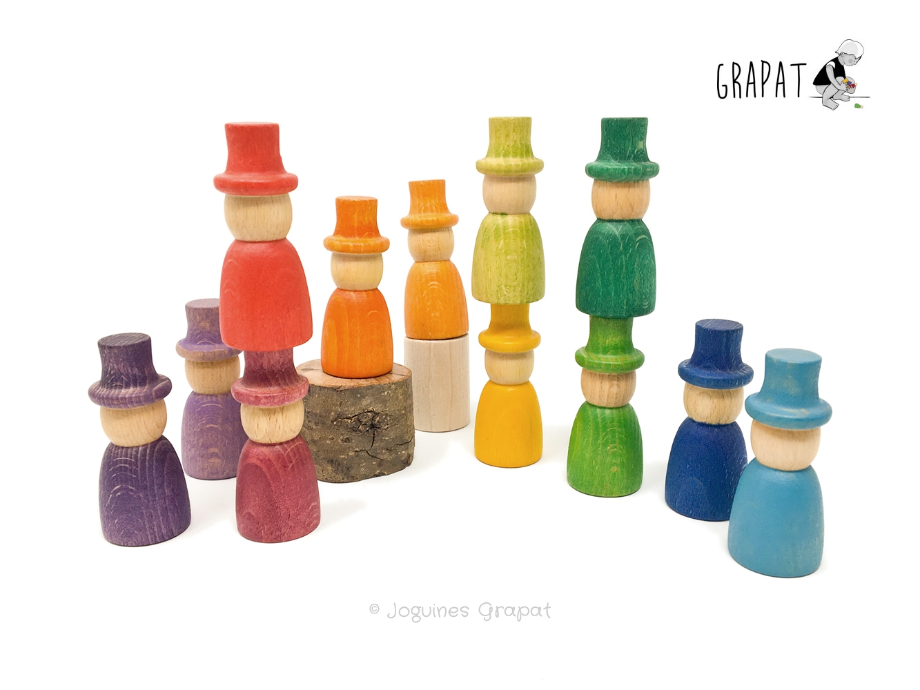 Grapat 12 Nins® Wizards Magos