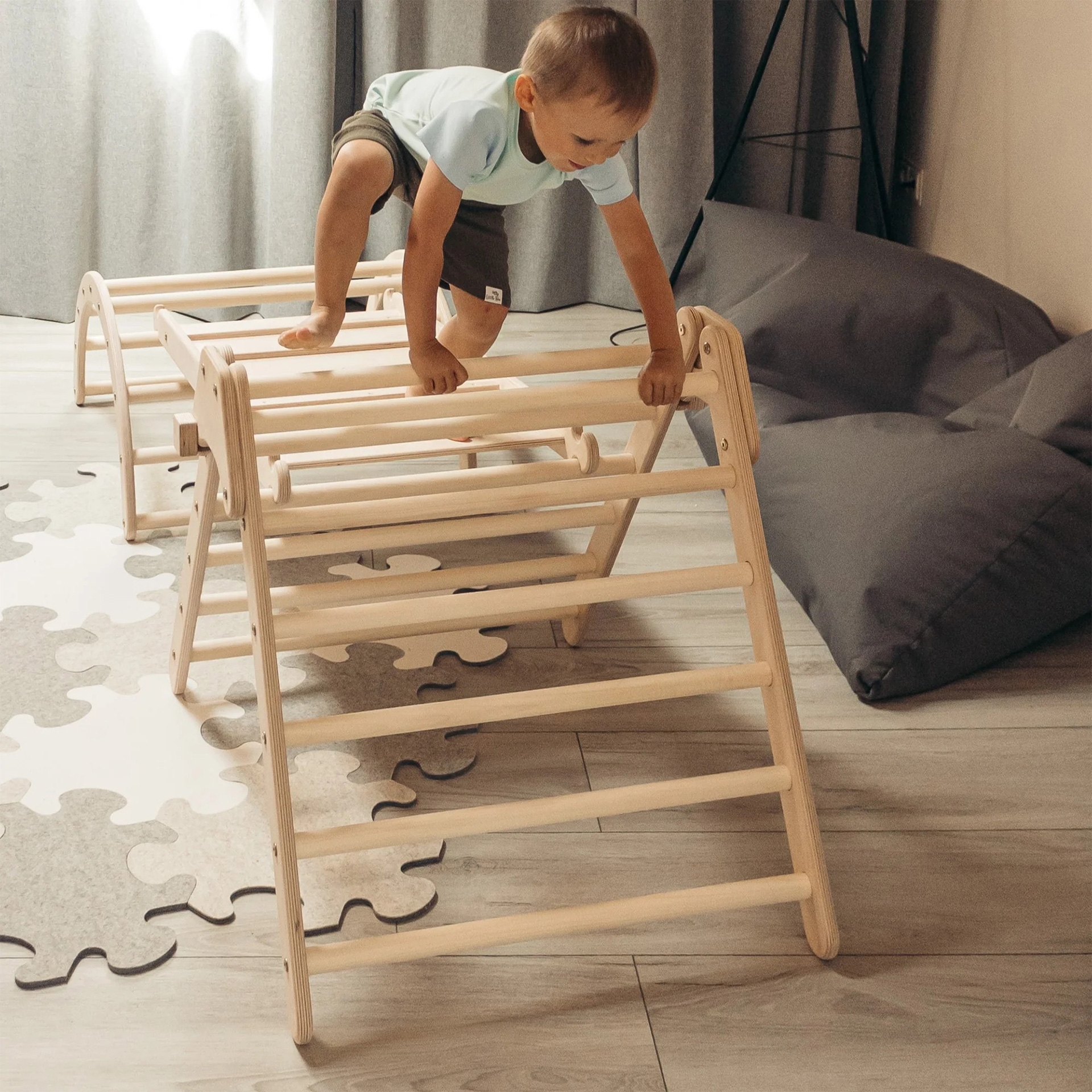 ClimbUpToys Kletterset FOLD UP - Holzspielzeug Profi