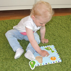 JaBaDaBaDo Greifpuzzle Auto blau