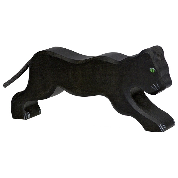 HOLZTIGER Kleiner Schwarzer Panther