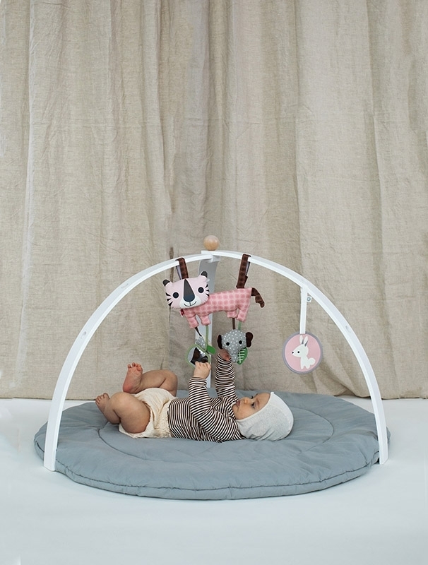FRANCK & FISCHER Krabbeldecke BabyMat grau