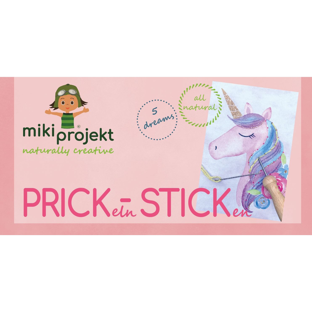 mikiprojekt Bastelset Prick-Stick 5 Dreams