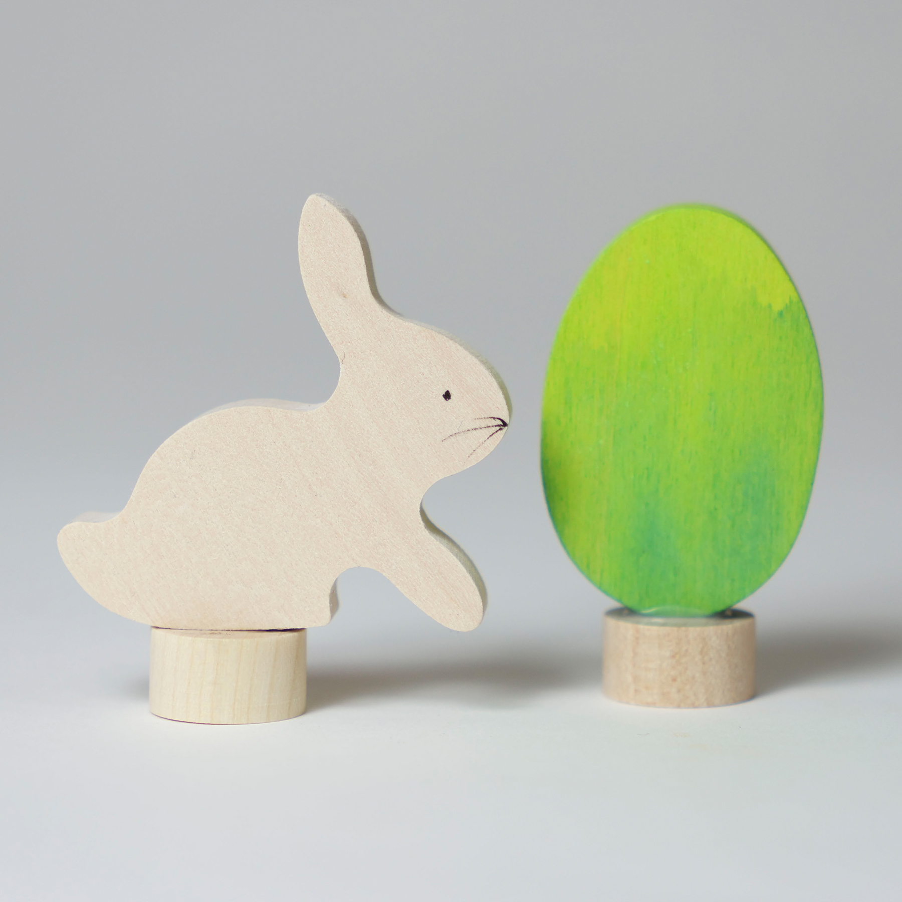 GRIMMS Osterstecker Set Batik grün - Holzspielzeug Profi