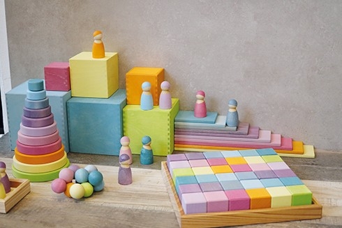 GRIMM´S Regenbogenbande 12 Pastell Freunde