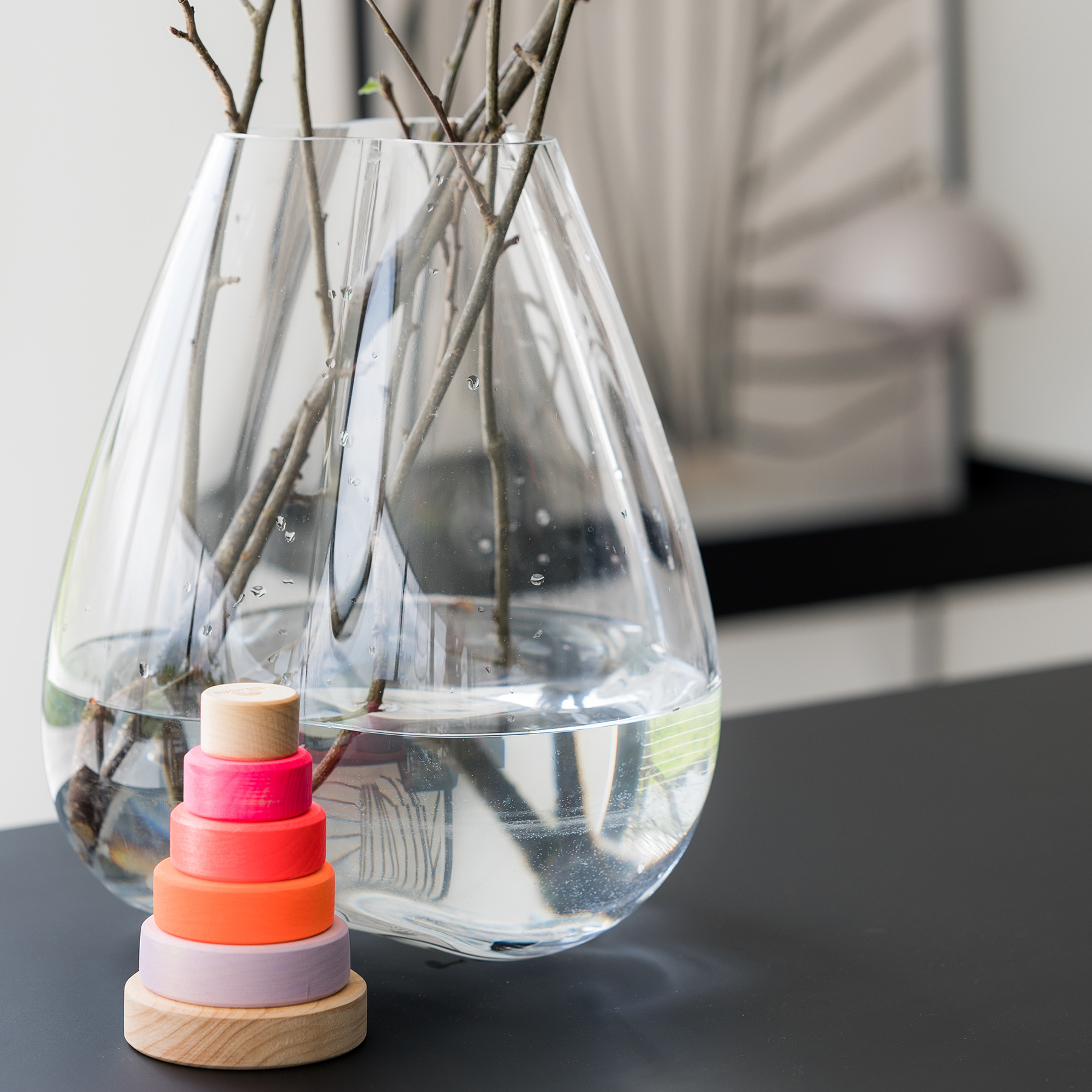 GRIMM´S Kleiner Scheibenturm Neonpink