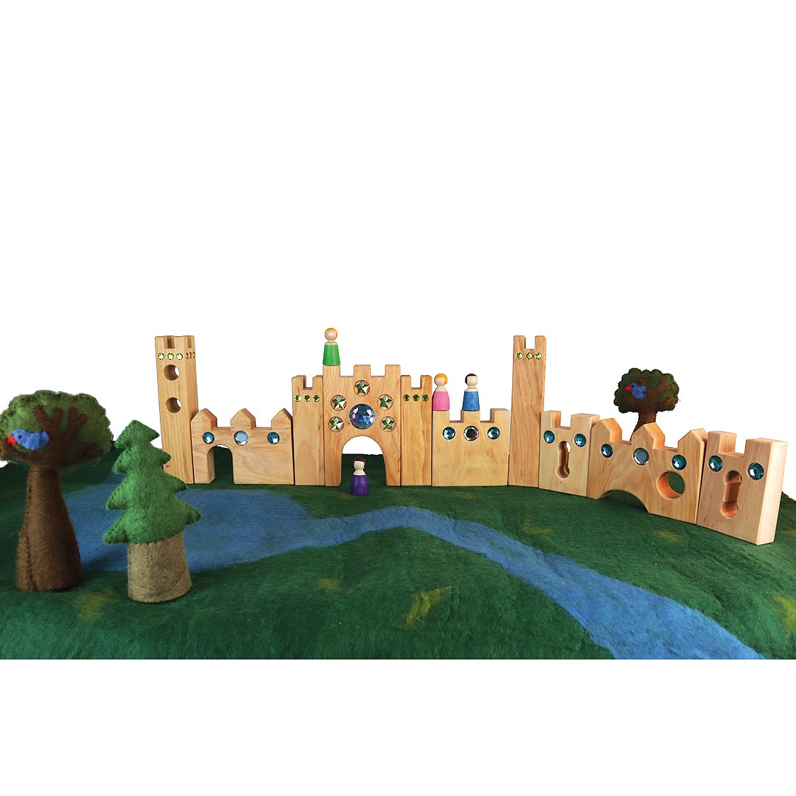 BAUSPIEL Kleines Märchenschloss (10 Teile)