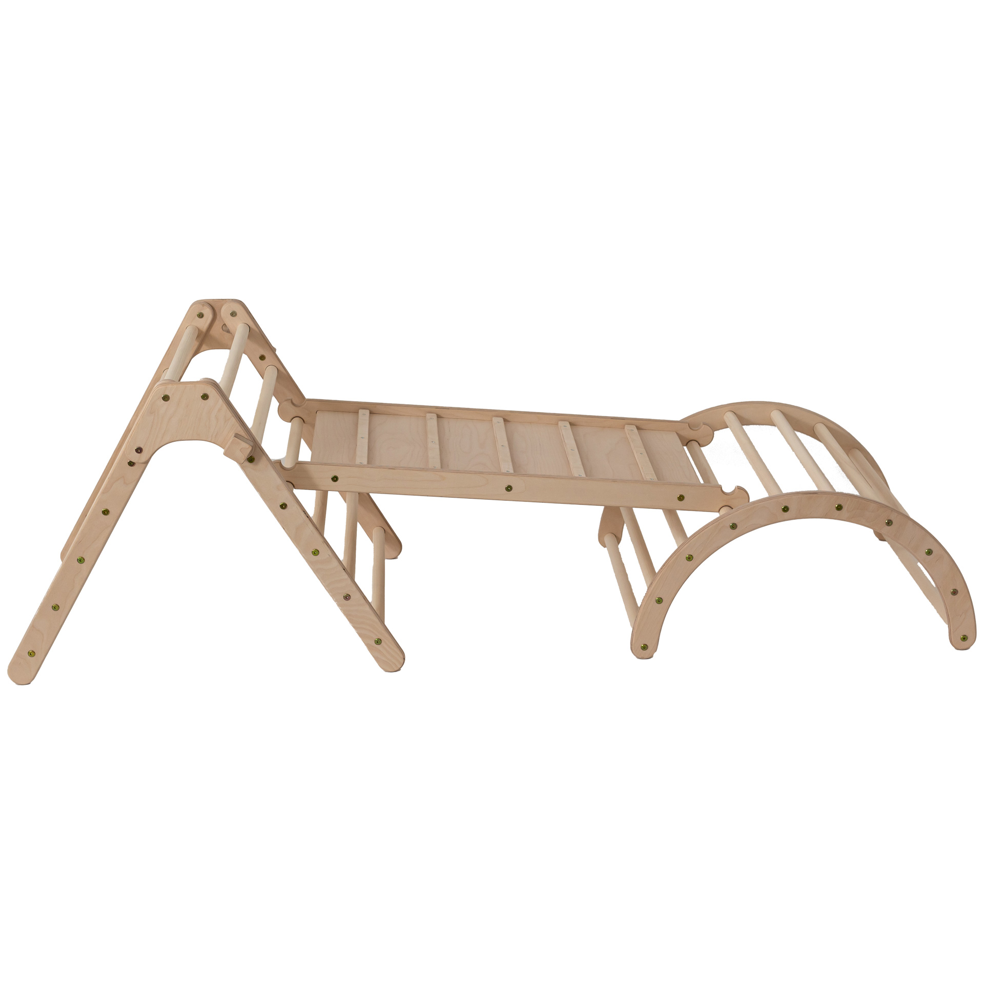 ClimbUpToys Kletterset FOLD UP (3-tlg.) - Holzspielzeug Profi