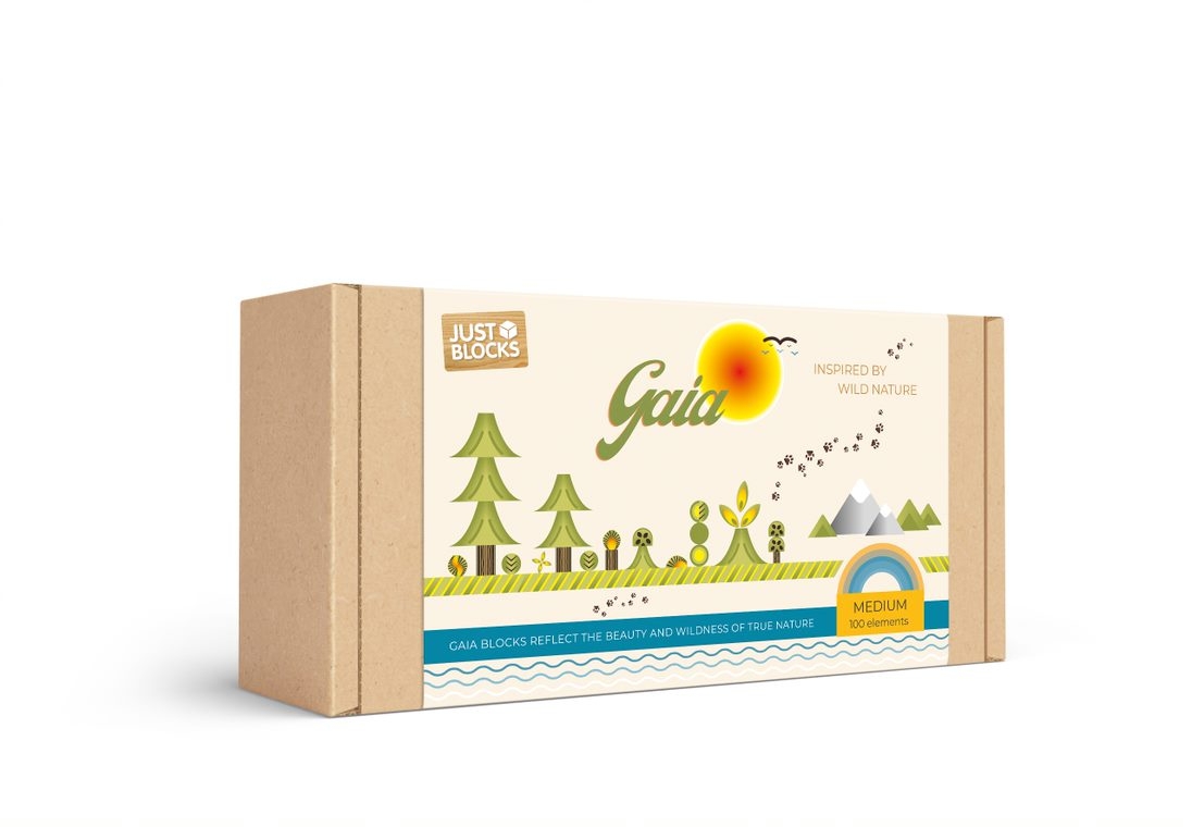 JUST BLOCKS - Gaia MEDIUM (100 St.)