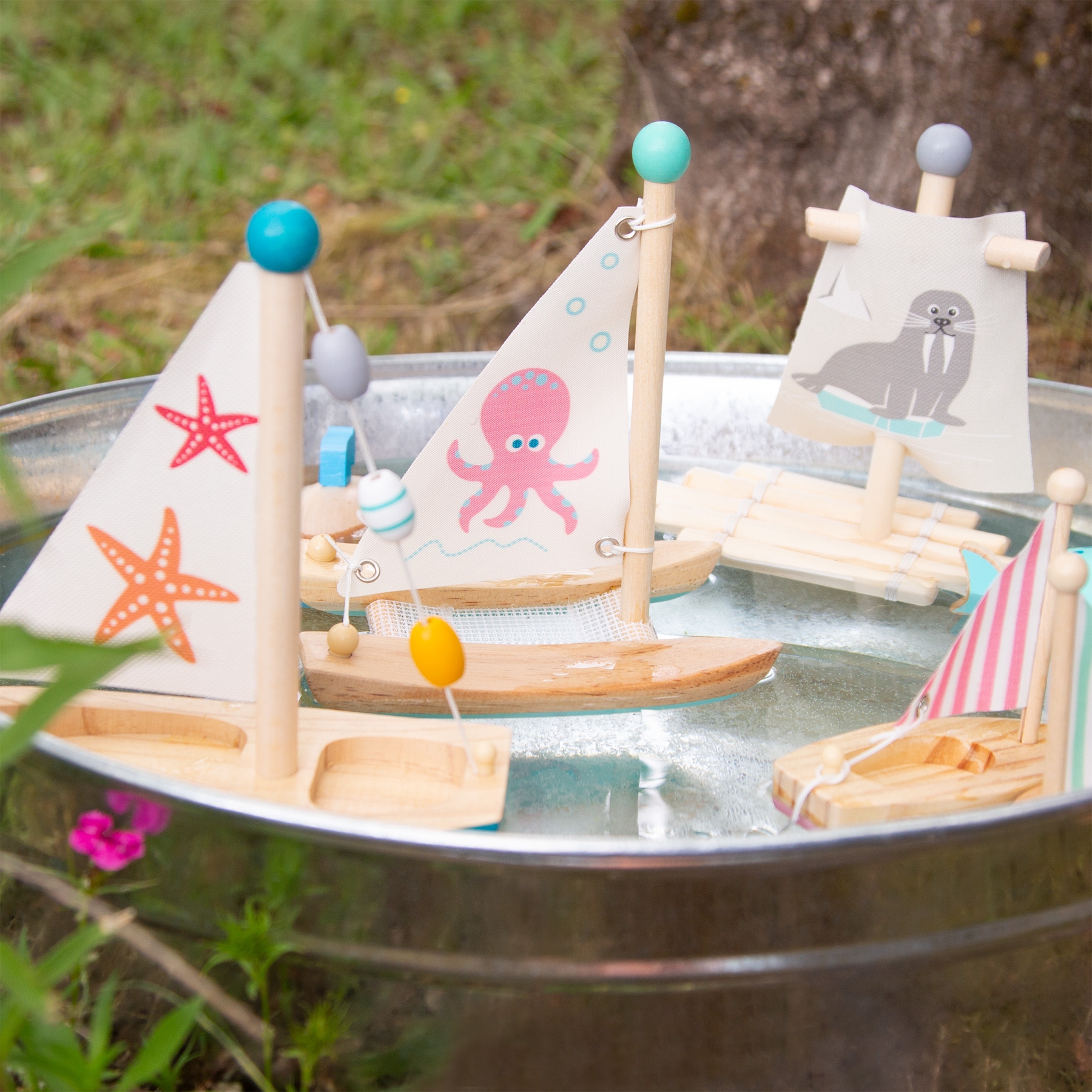 Wasserspielzeug Floß Walross