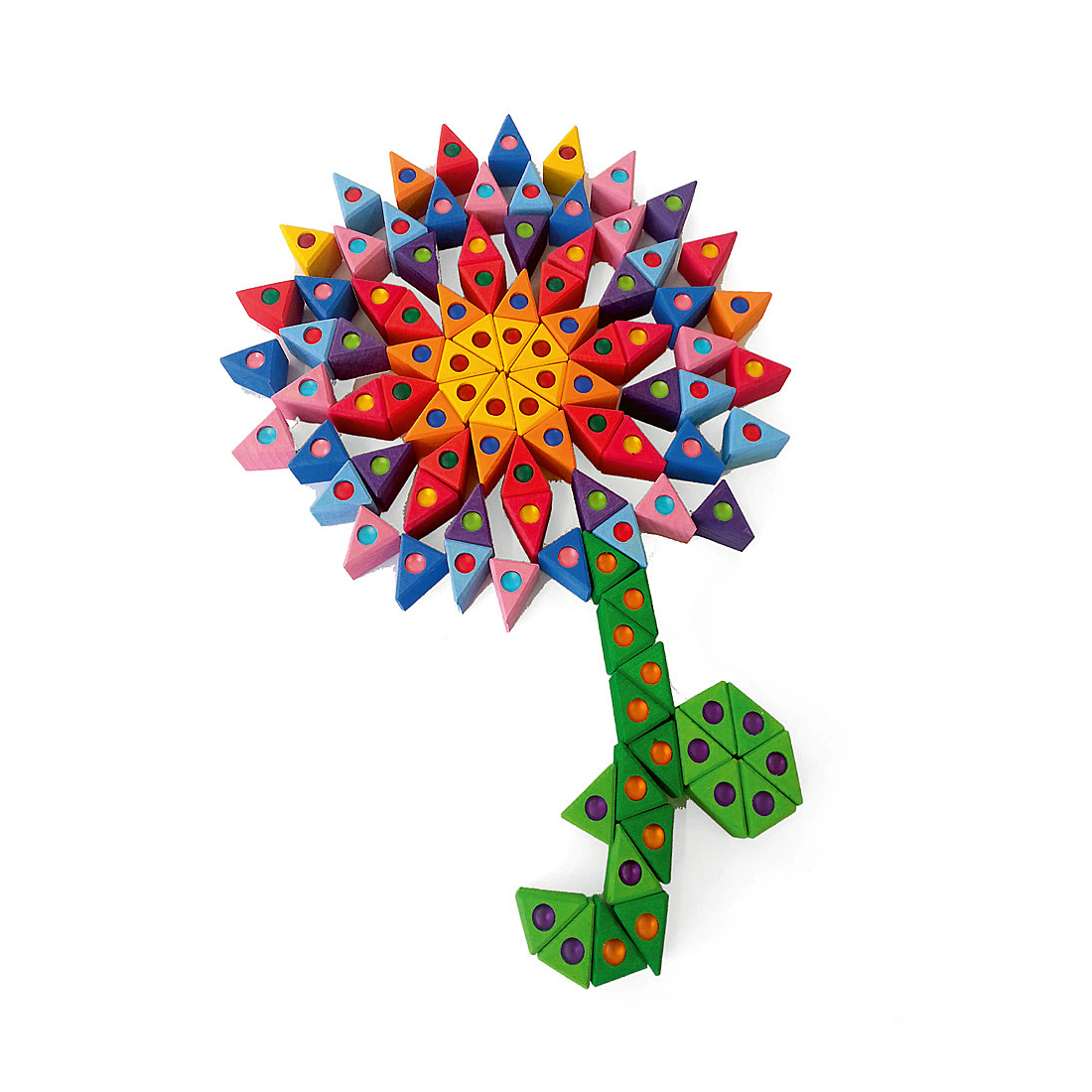 BAUSPIEL Kleine Bunte Dreiecke