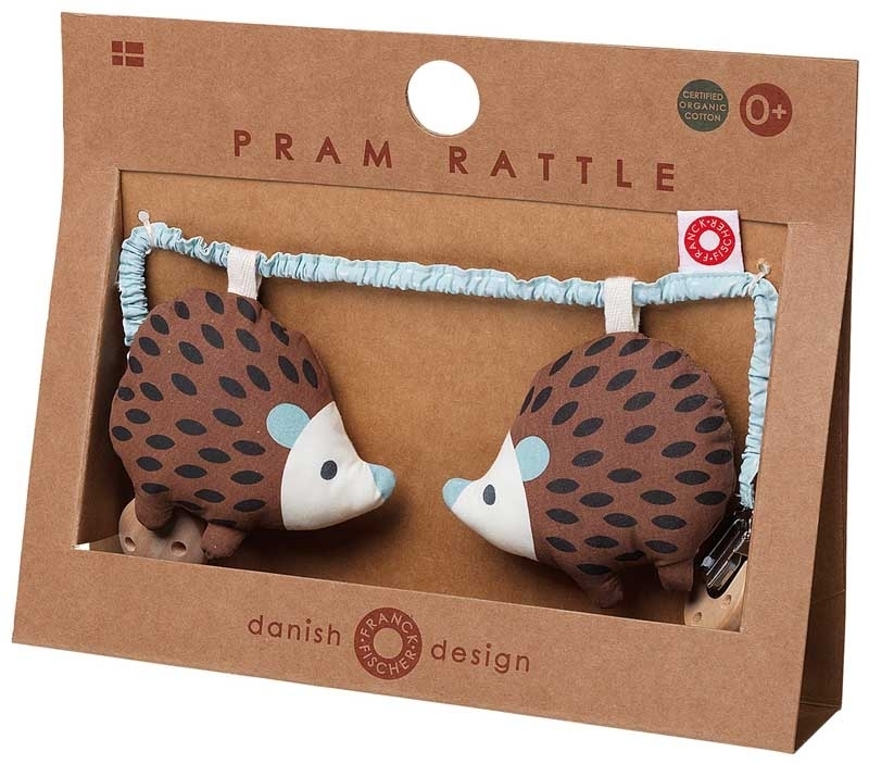 FRANCK & FISCHER Kinderwagenkette Igel Kejsa dunkel