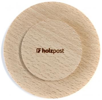 Holzpost® Glasdeckel Meer geht immer