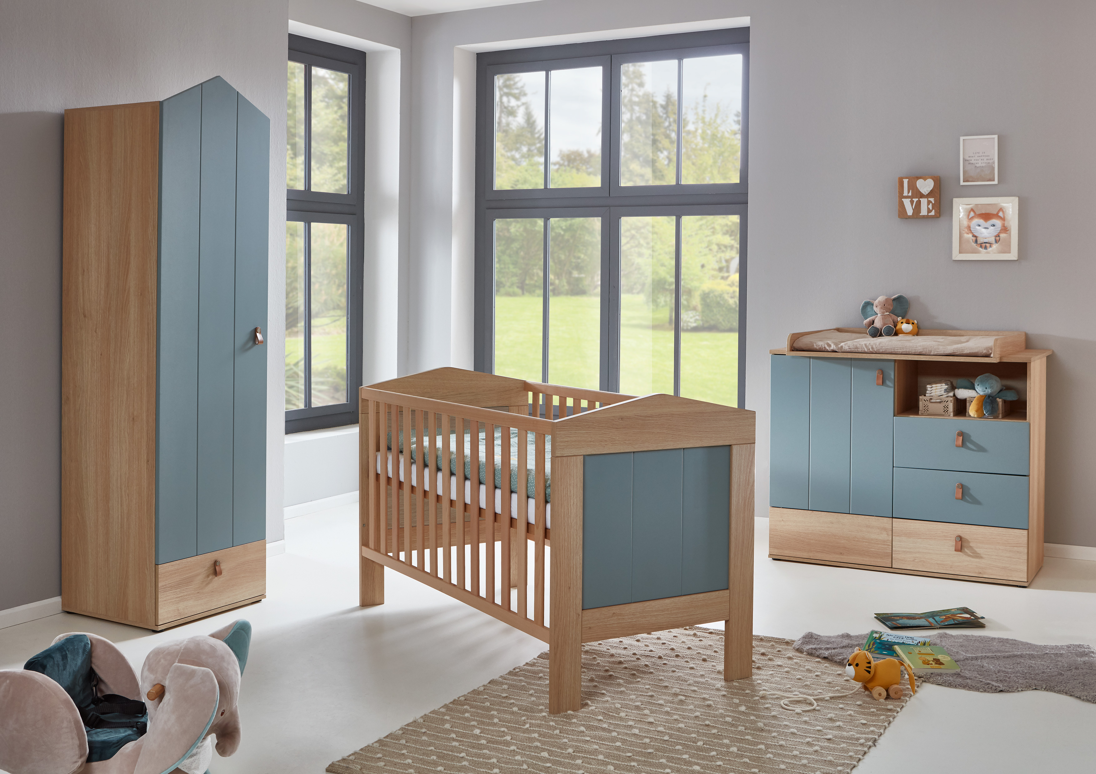 Arthur Berndt Babyzimmer ROOFY (3-tlg.) klein