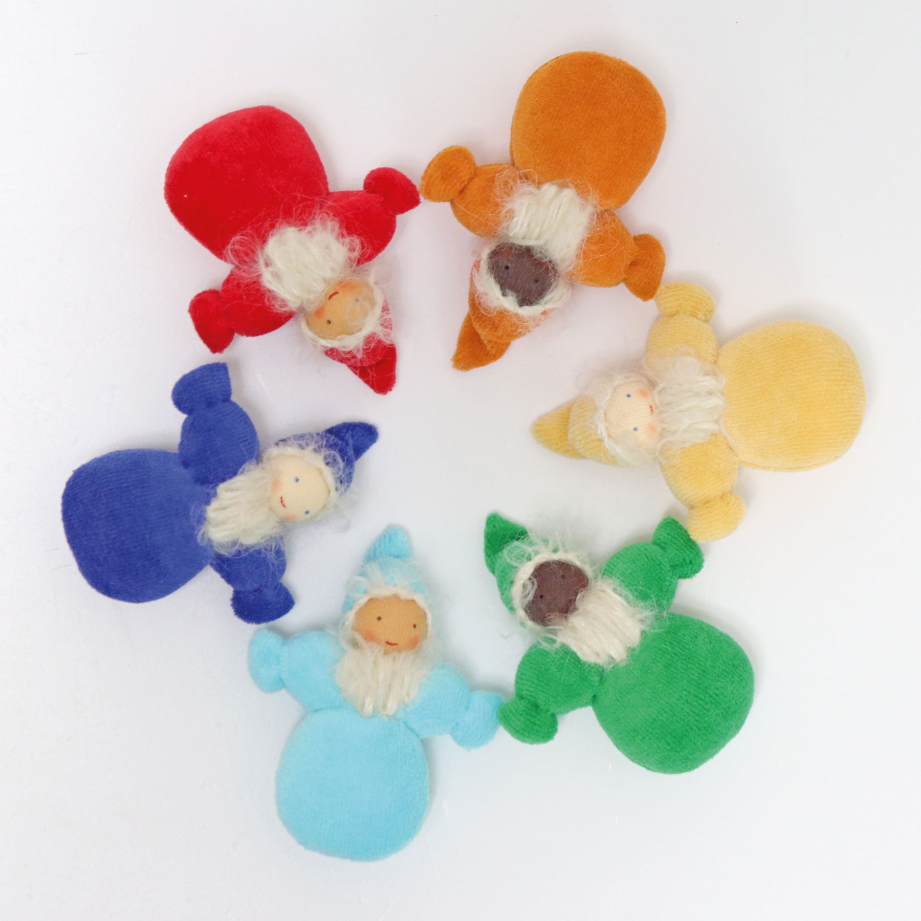 GRIMM´S Taschenzwerge Regenbogen (6 Stück)