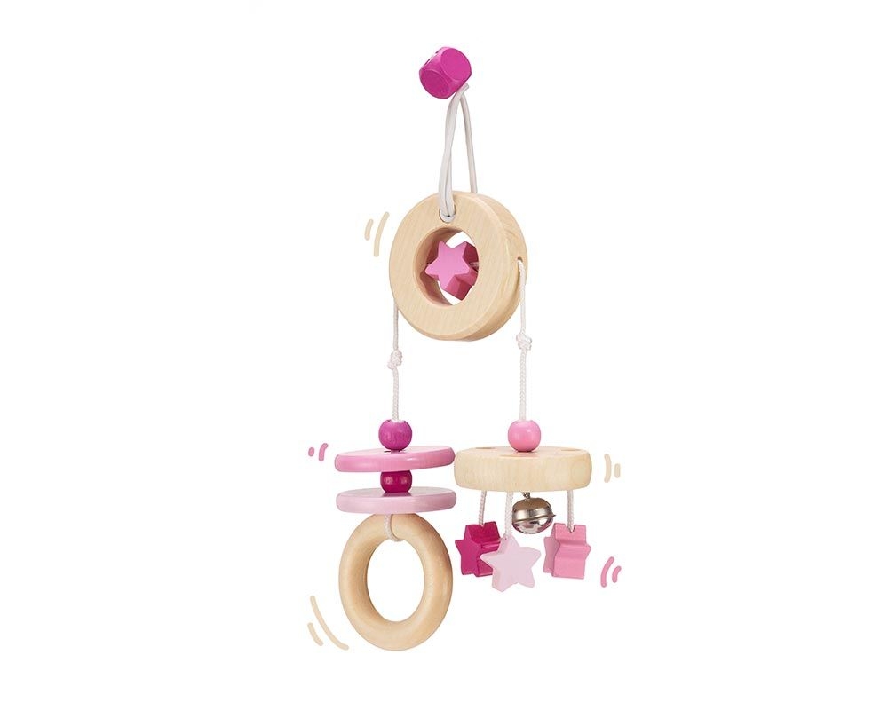 Selecta bellybutton Mini-Trapez Sternchenspaß rosa
