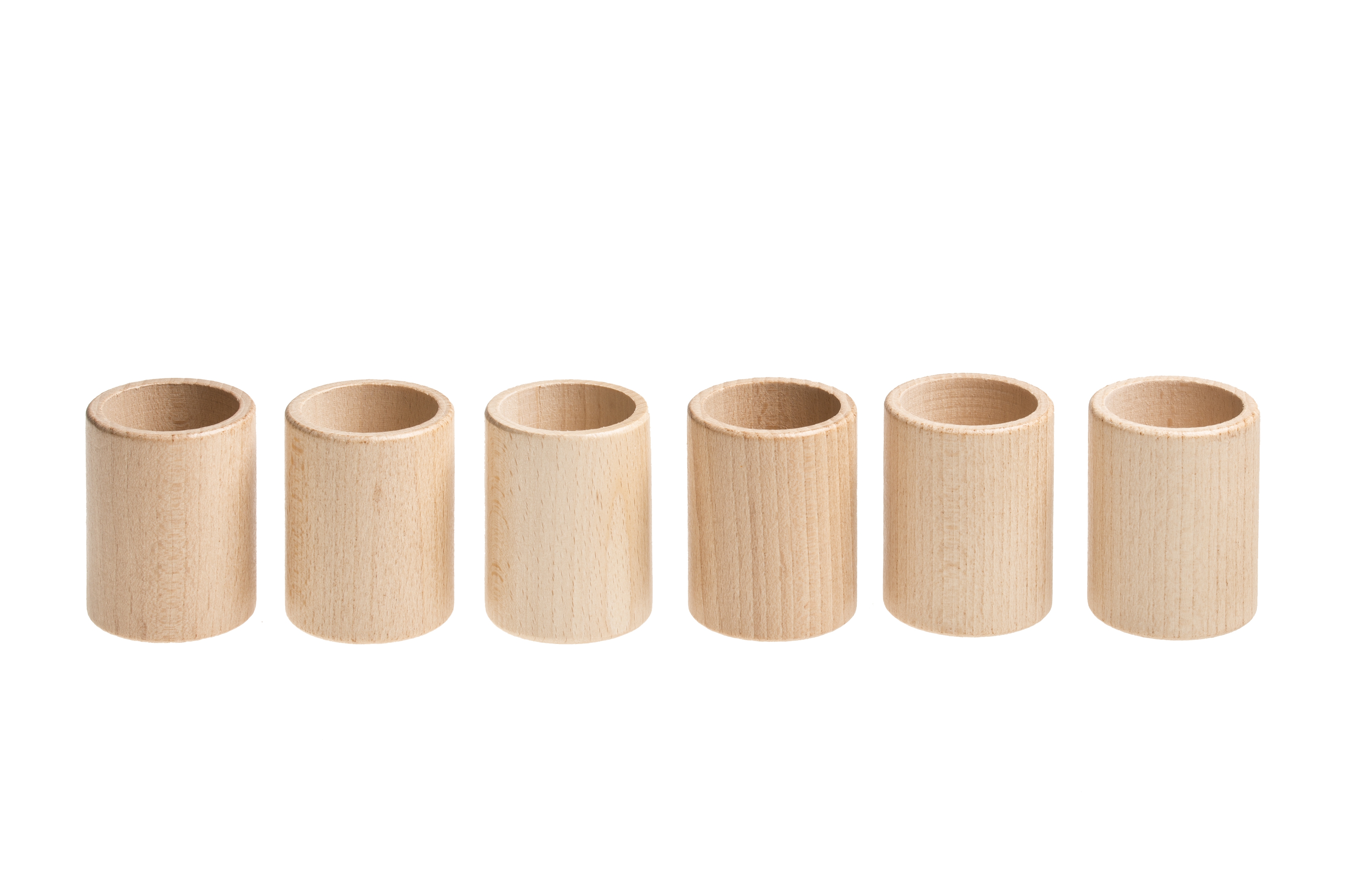 Grapat 6 Becher Cups natur