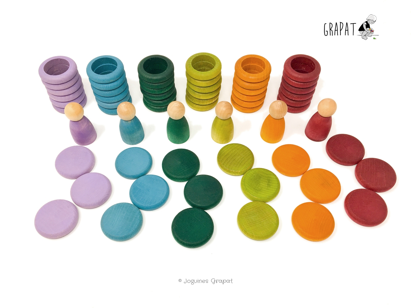Grapat Nins®, Ringe & Scheiben alternative Farben
