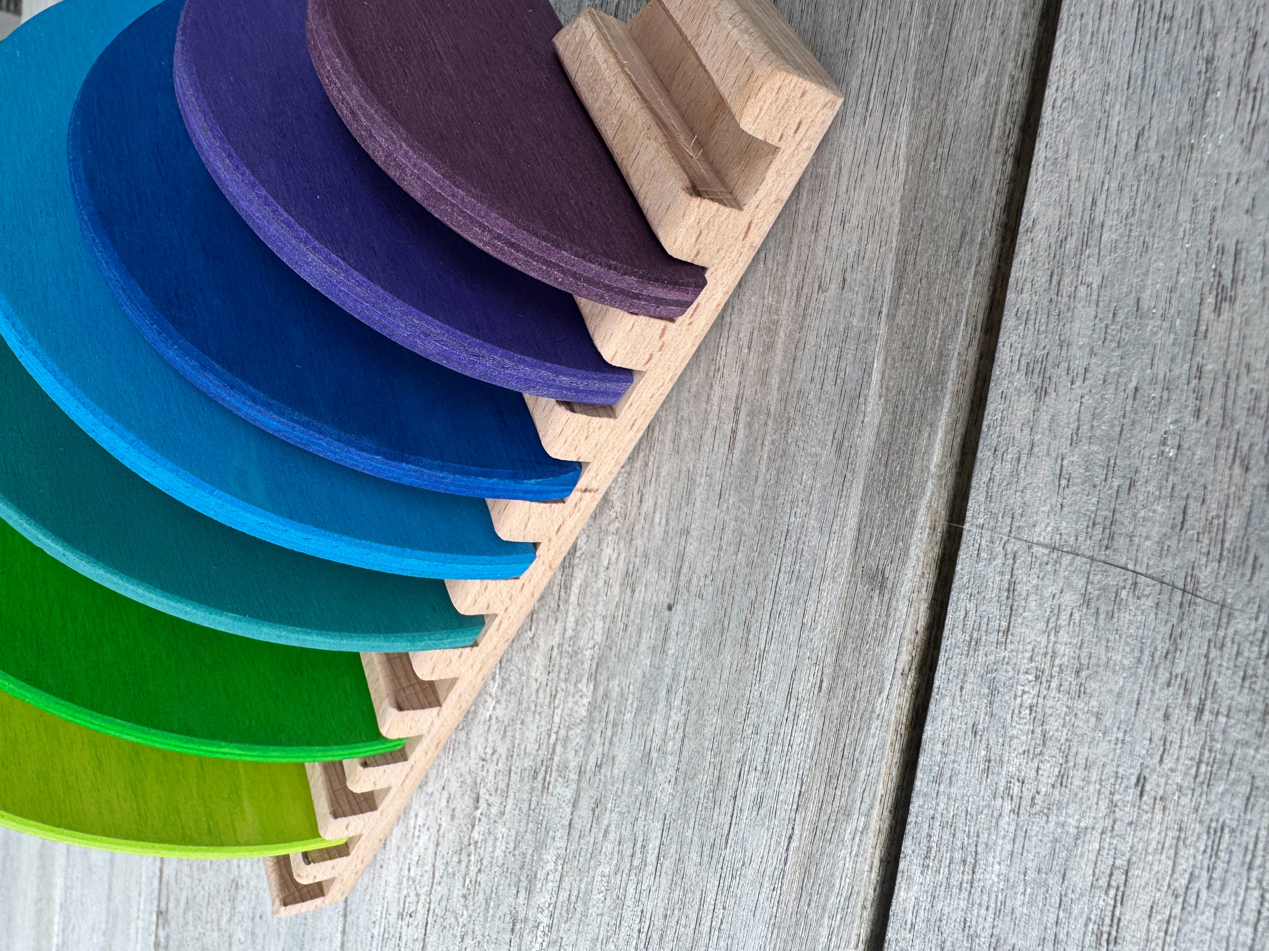 Circle of Wood Ständer für Halbkreise & Bauplatten