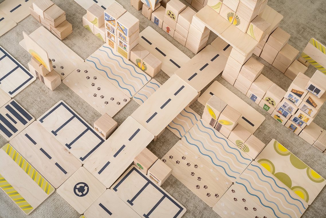 JUST BLOCKS - School Set BIG (264 St.)