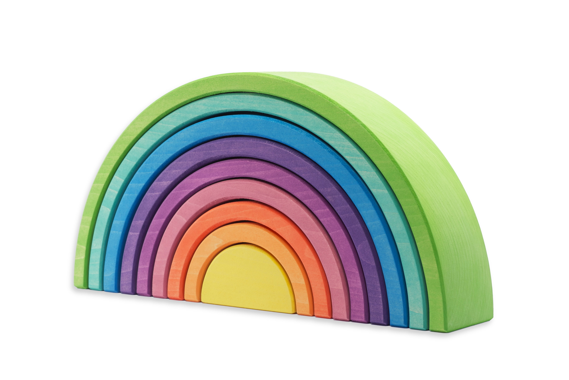 OCAMORA Grüner Regenbogen (9 Teile)