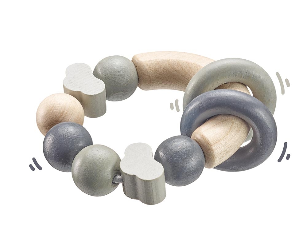Selecta bellybutton Greifling Glücksgriff grau