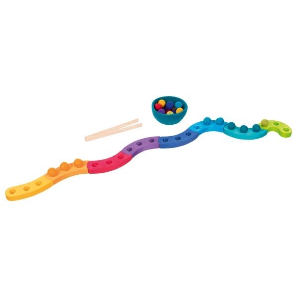 goki evolution Farbsortierspiel Adventsspirale