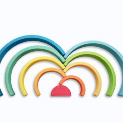 OCAMORA Blauer Regenbogen (9 Teile)