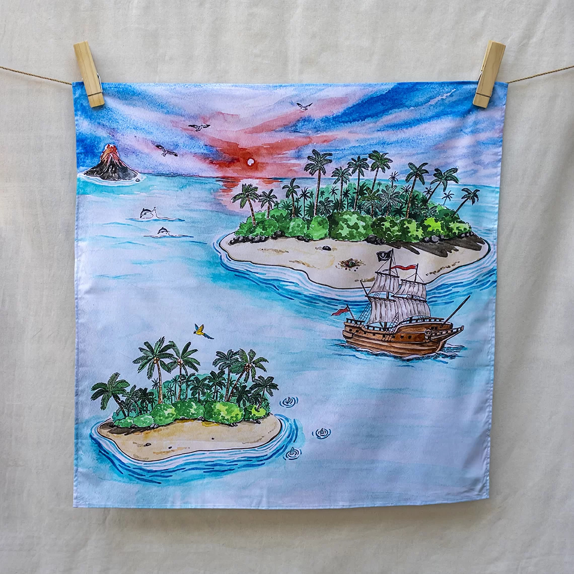 Wonderie Spieltuch The Lost Islands - Holzspielzeug Profi